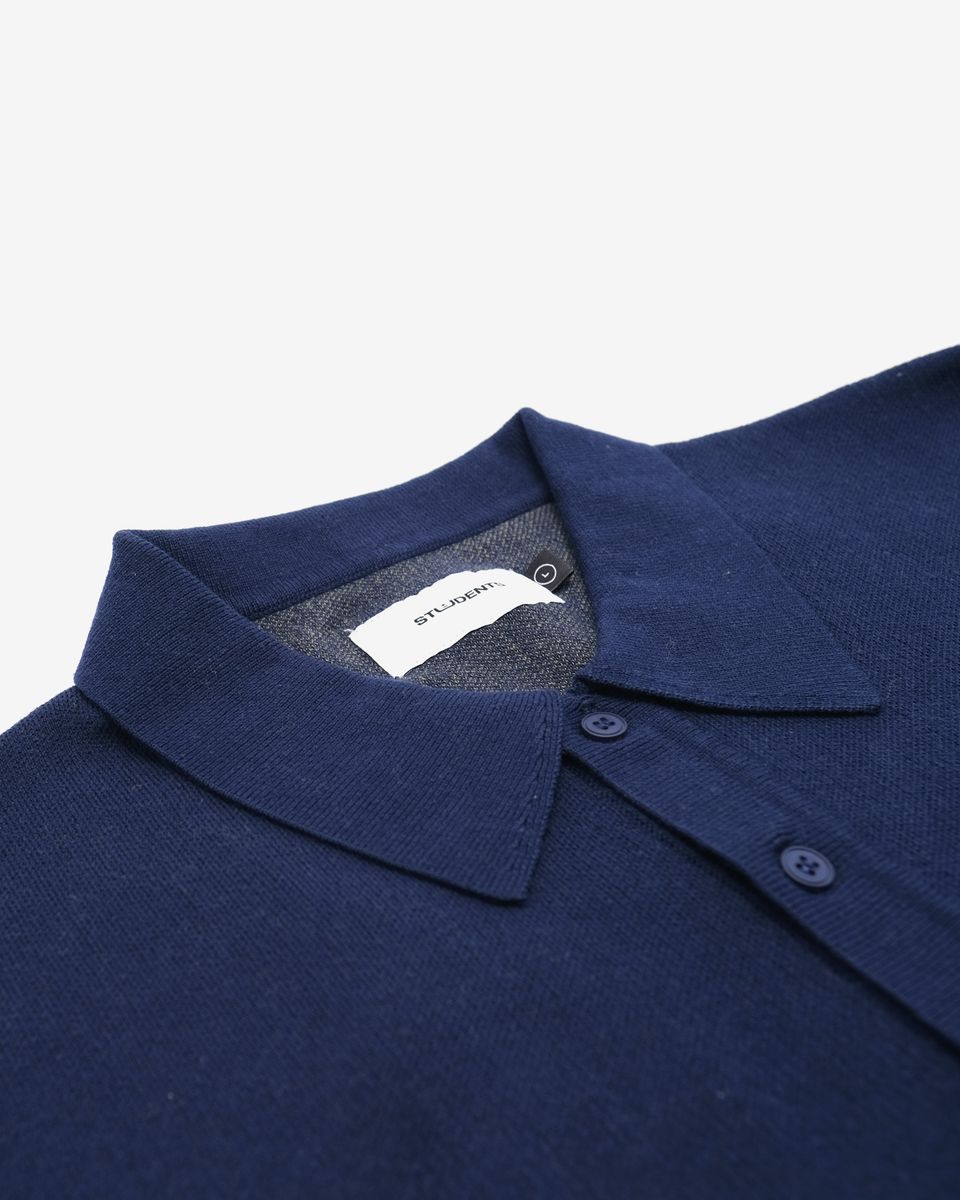 Rors L/S Knit Sweater - Midnight