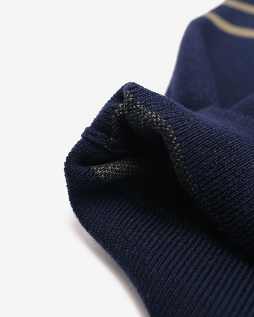 Rors L/S Knit Sweater - Midnight
