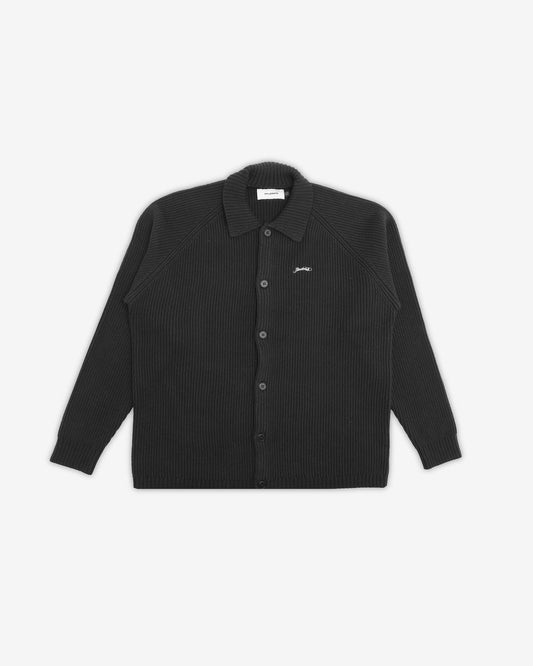 Coventry Knit Sweater Cardigan - Black