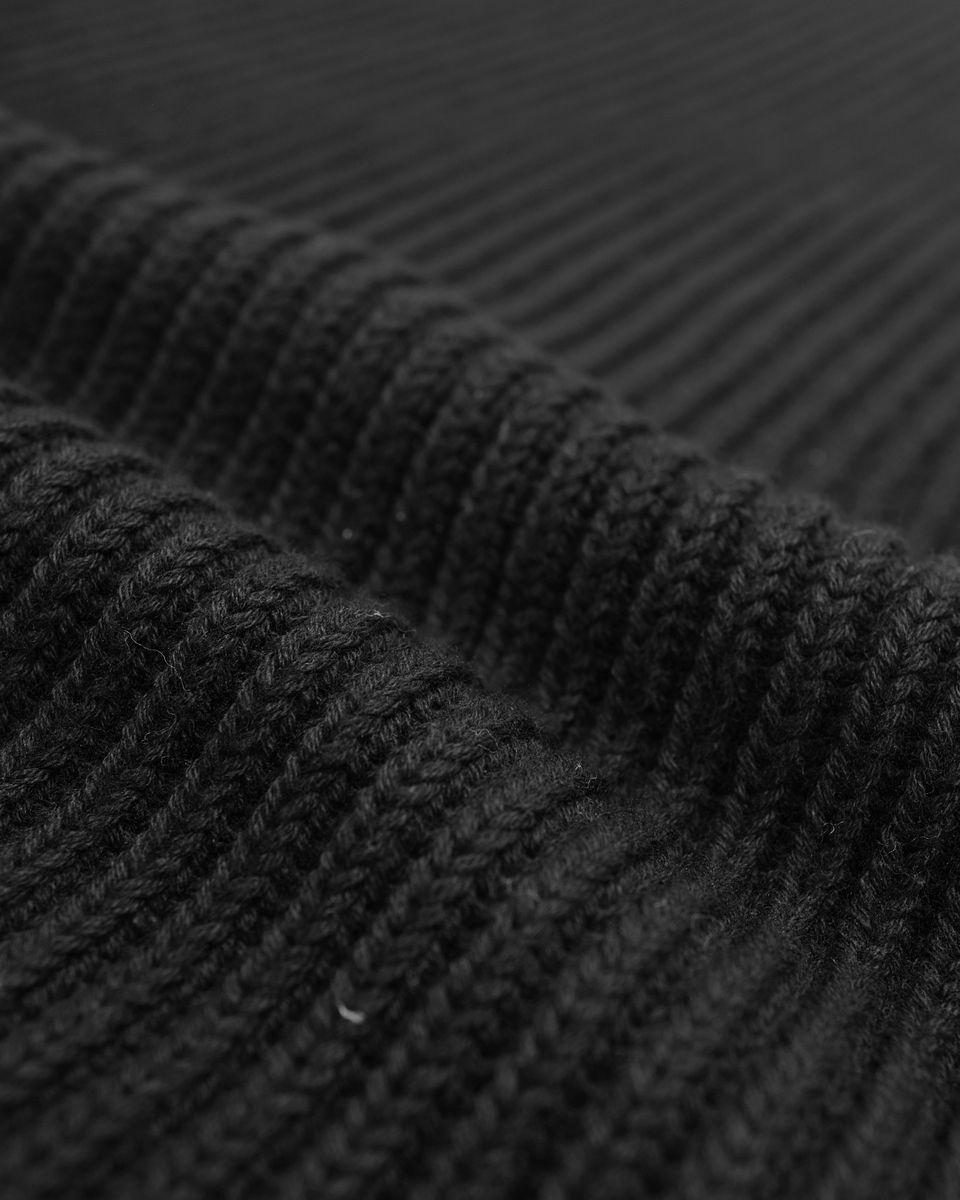 Coventry Knit Sweater Cardigan - Black