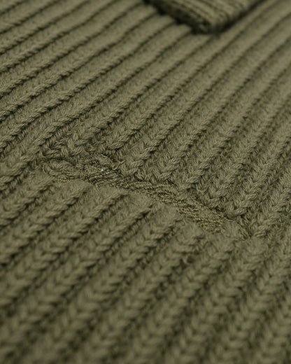 Coventry Knit Sweater Cardigan - Military