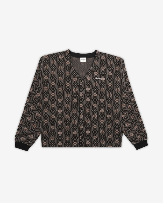 Canyon Mills Knit Sweater Cardigan - Black