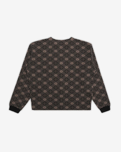 Canyon Mills Knit Sweater Cardigan - Black