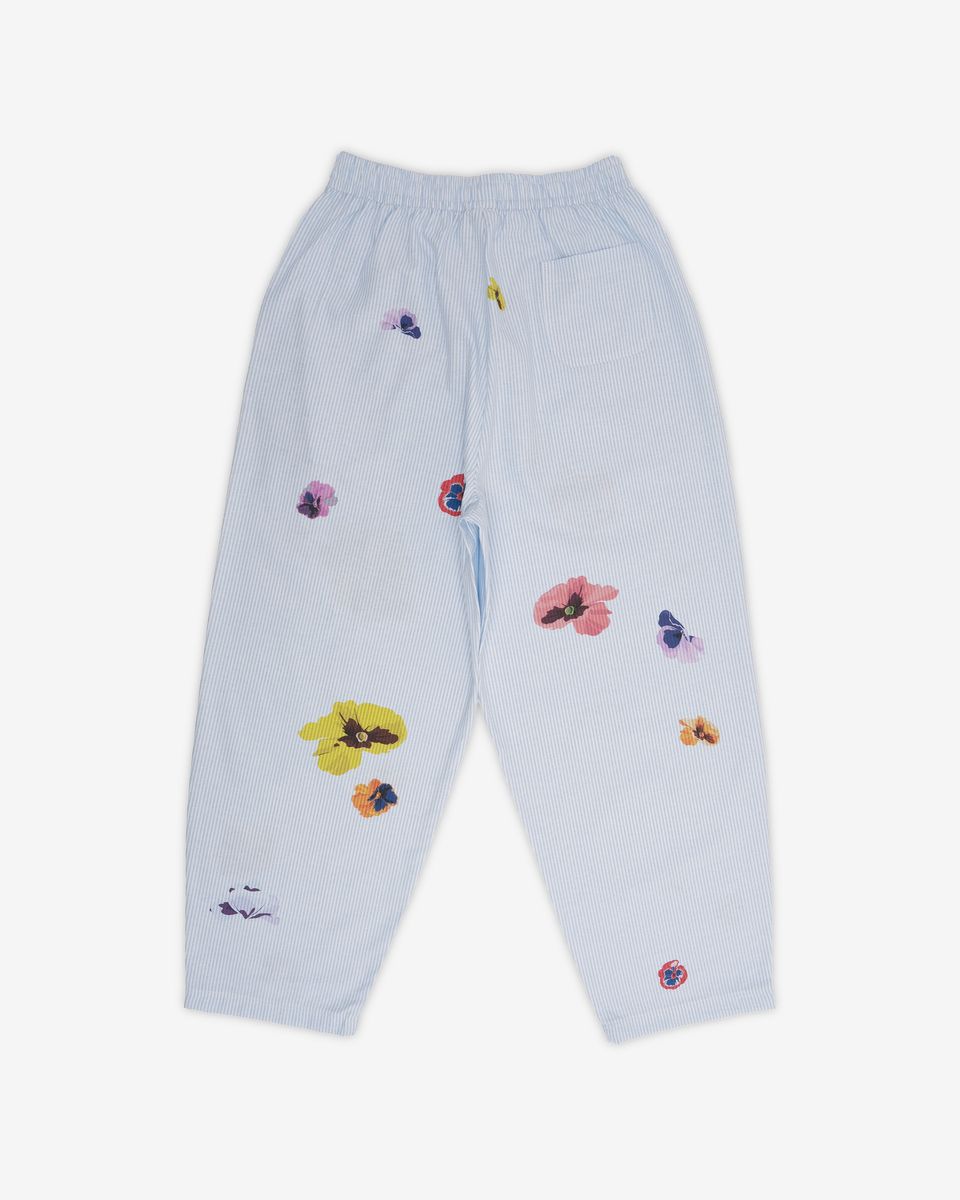 Davenport Stripe Oxford Pant - Light Blue