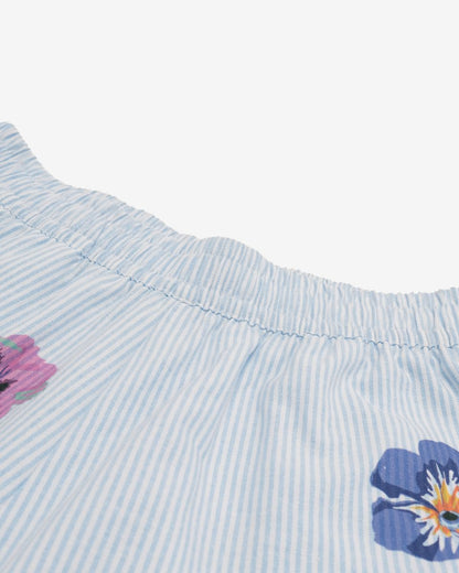 Davenport Stripe Oxford Pant - Light Blue