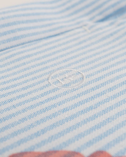 Davenport Stripe Oxford Pant - Light Blue
