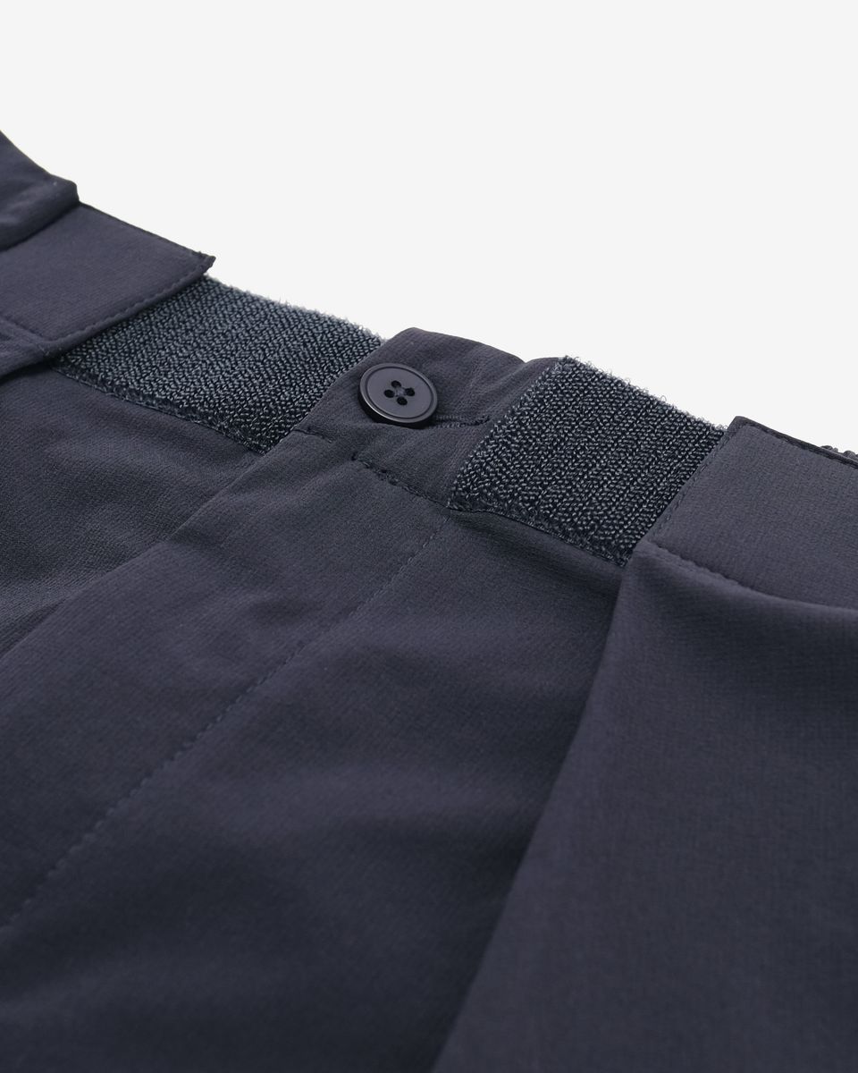 Science Adjustable Pleated Pants - Dark Blue