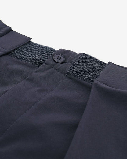 Science Adjustable Pleated Pants - Dark Blue