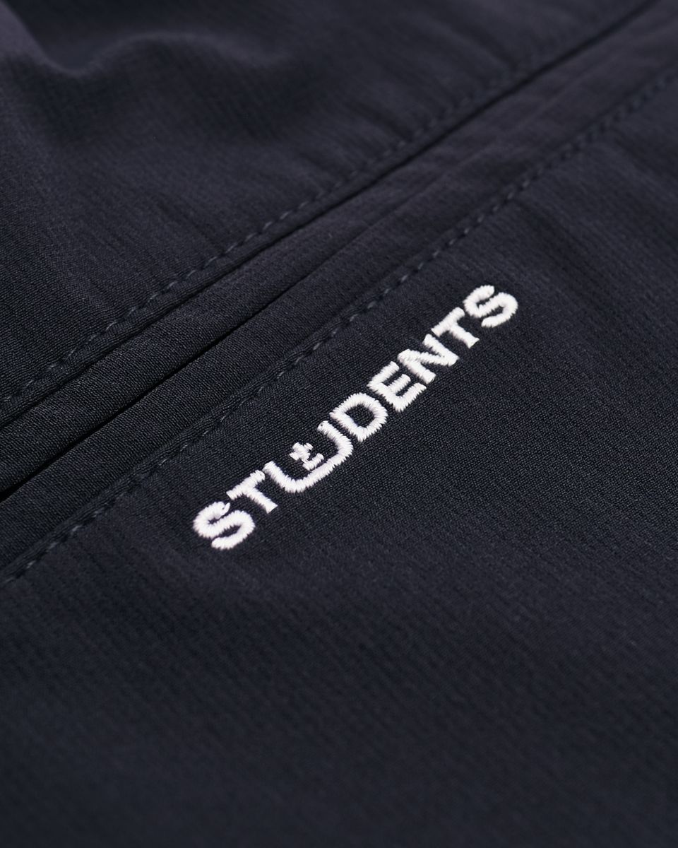 Science Adjustable Pleated Pants - Dark Blue