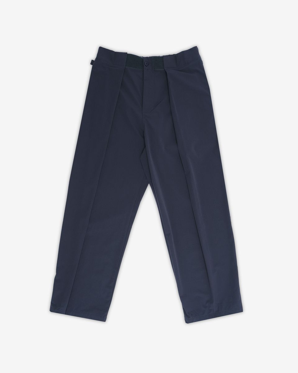 Science Adjustable Pleated Pants - Dark Blue