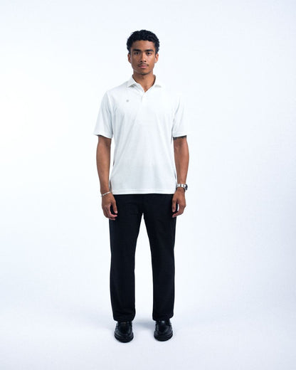 Librarian S/S Polo - White