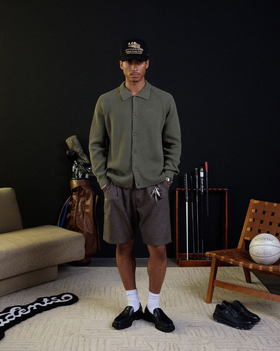 Coventry Knit Sweater Cardigan - Military