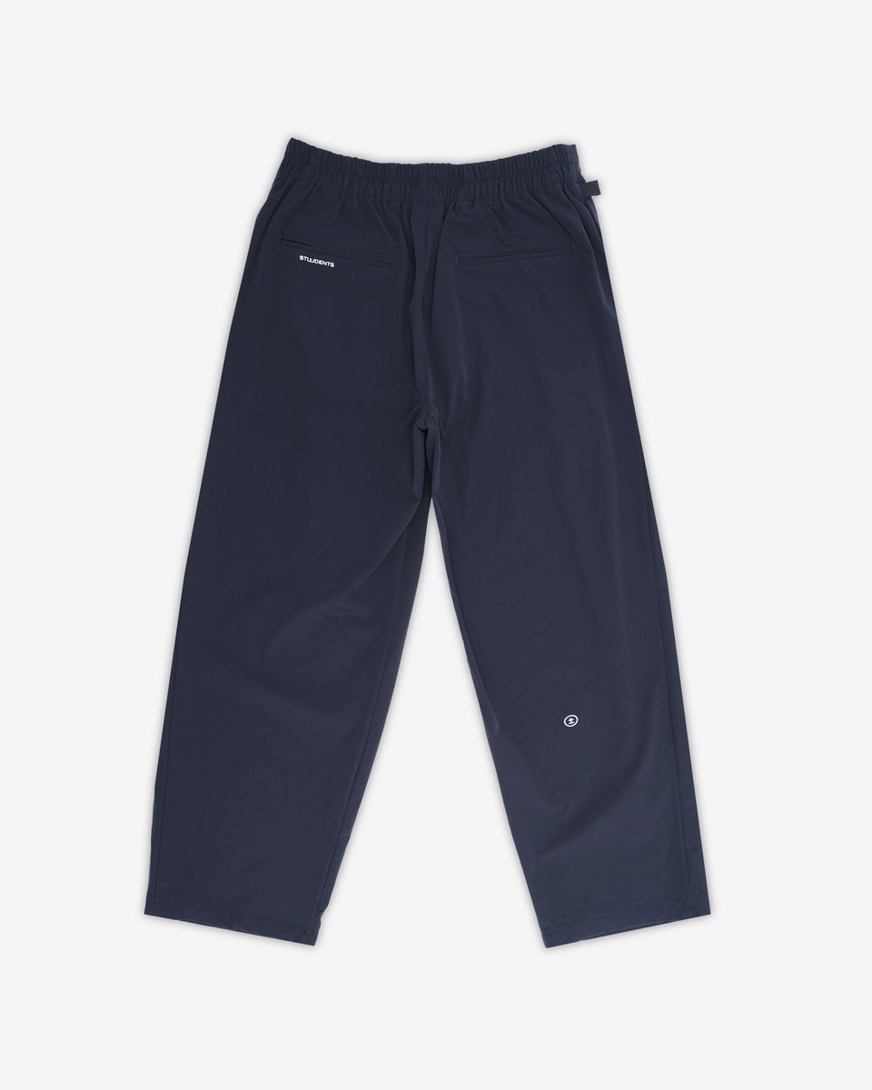Science Adjustable Pleated Pants - Dark Blue