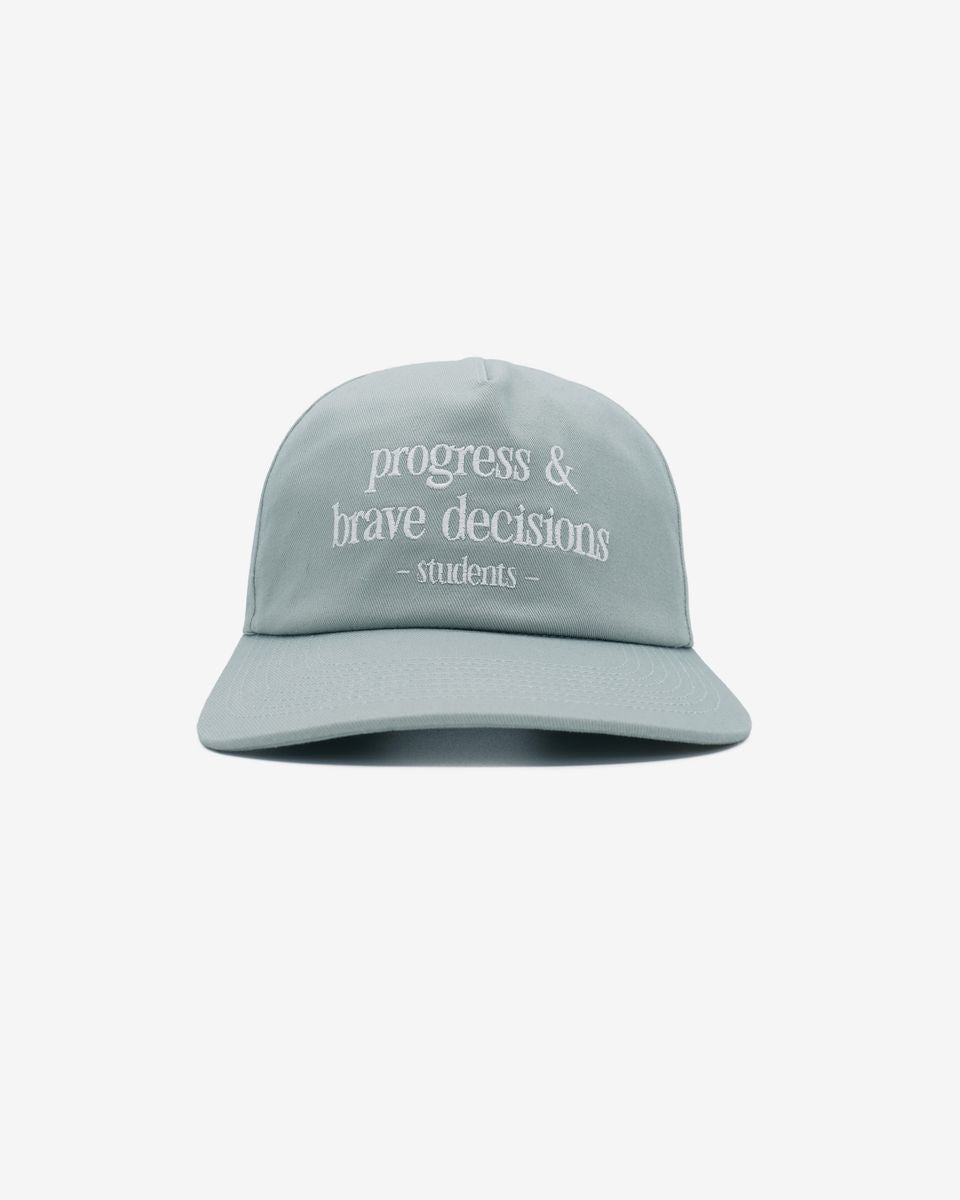 Progress 5-Panel Strap Back Hat - Chambray