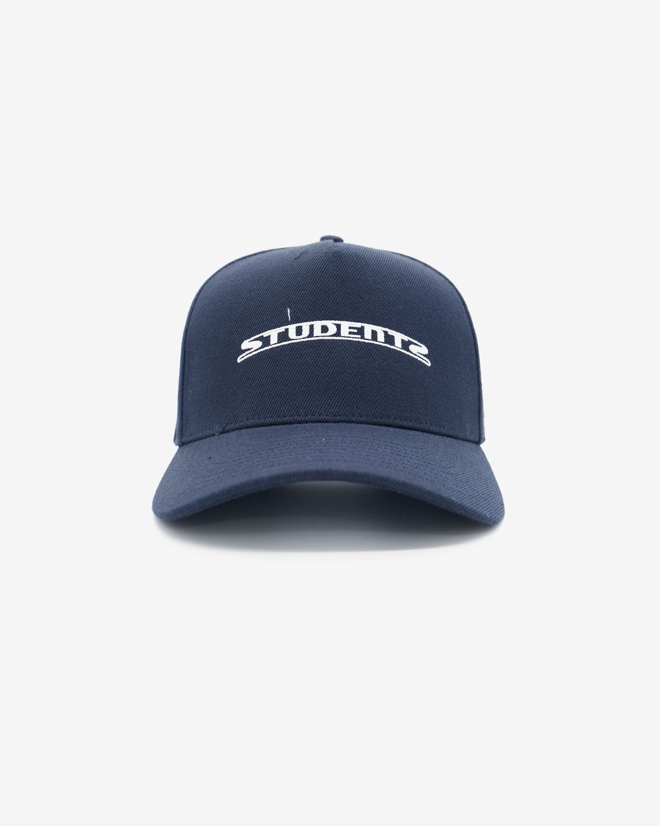Strike 5-Panel Snap Back Hat - Dark Blue