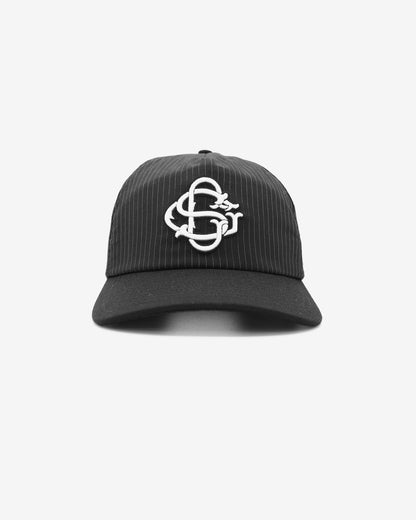Dean 5-Panel Snap Back Hat - Pinstripe