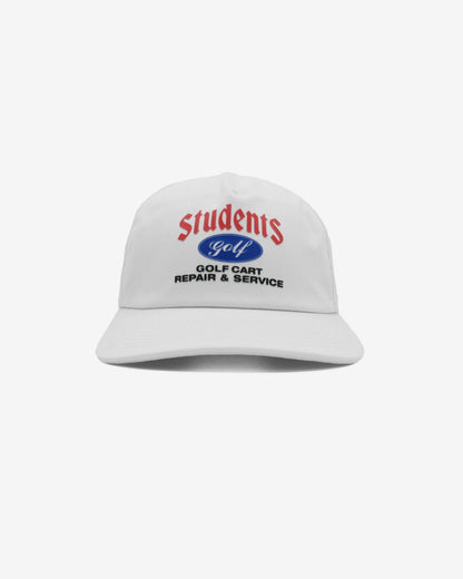 Repair 5-Panel Snap Back Hat - White
