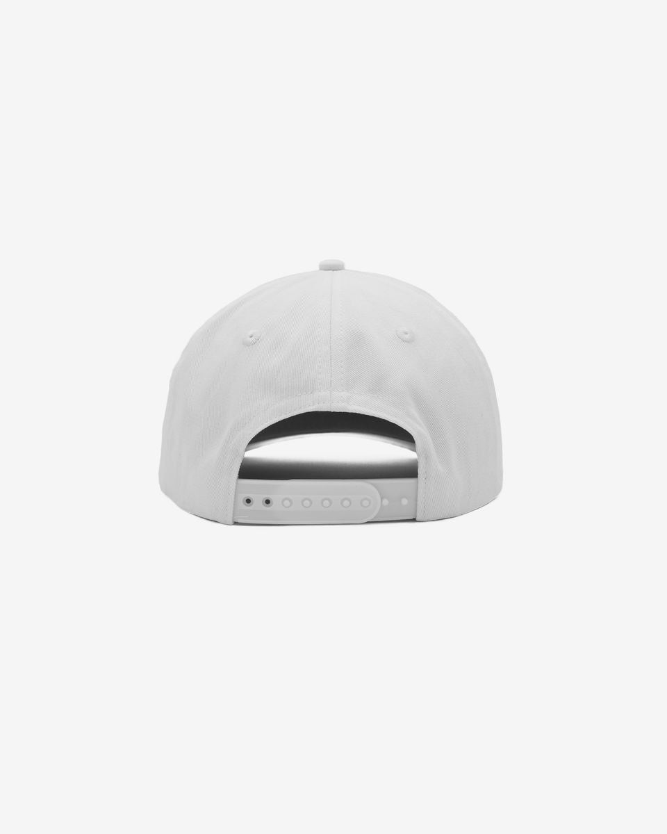 Repair 5-Panel Snap Back Hat - White