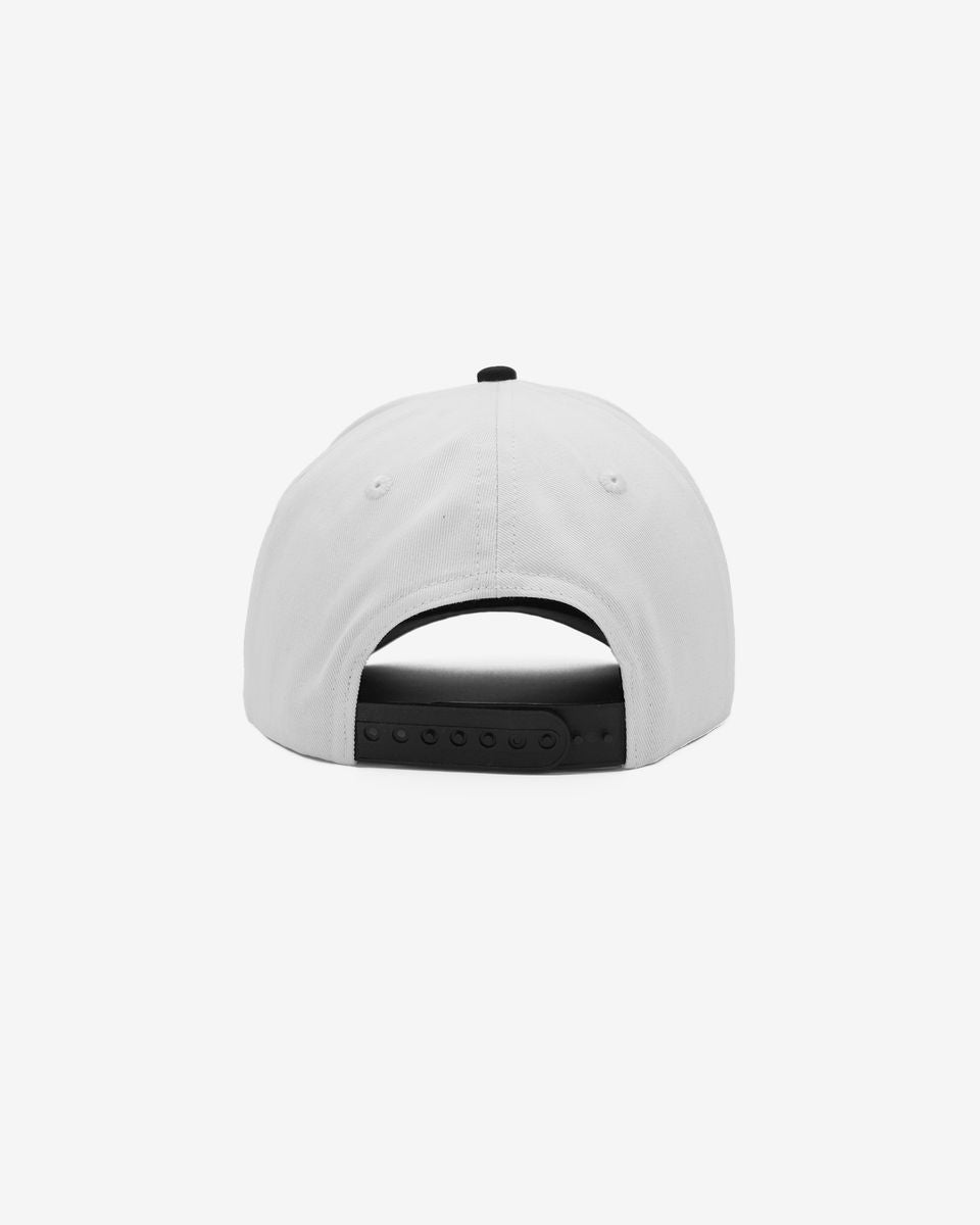 Range Facility 5-Panel Snap Back Hat - White