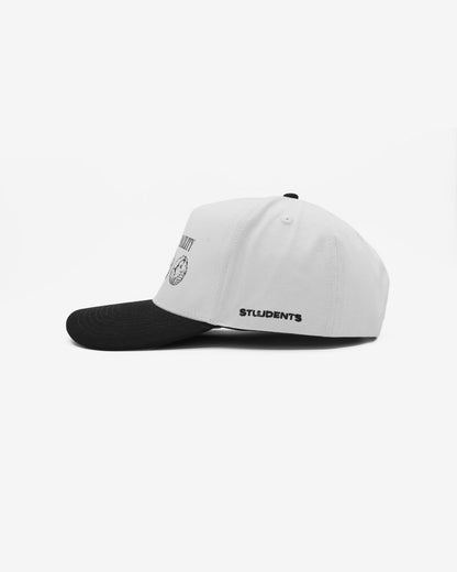 Range Facility 5-Panel Snap Back Hat - White