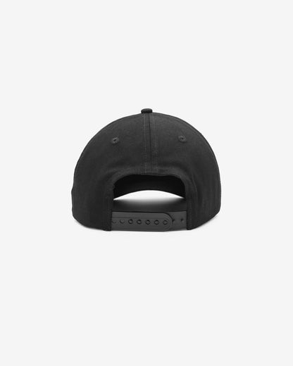 Superb 5-Panel Snap Back Hat - Black
