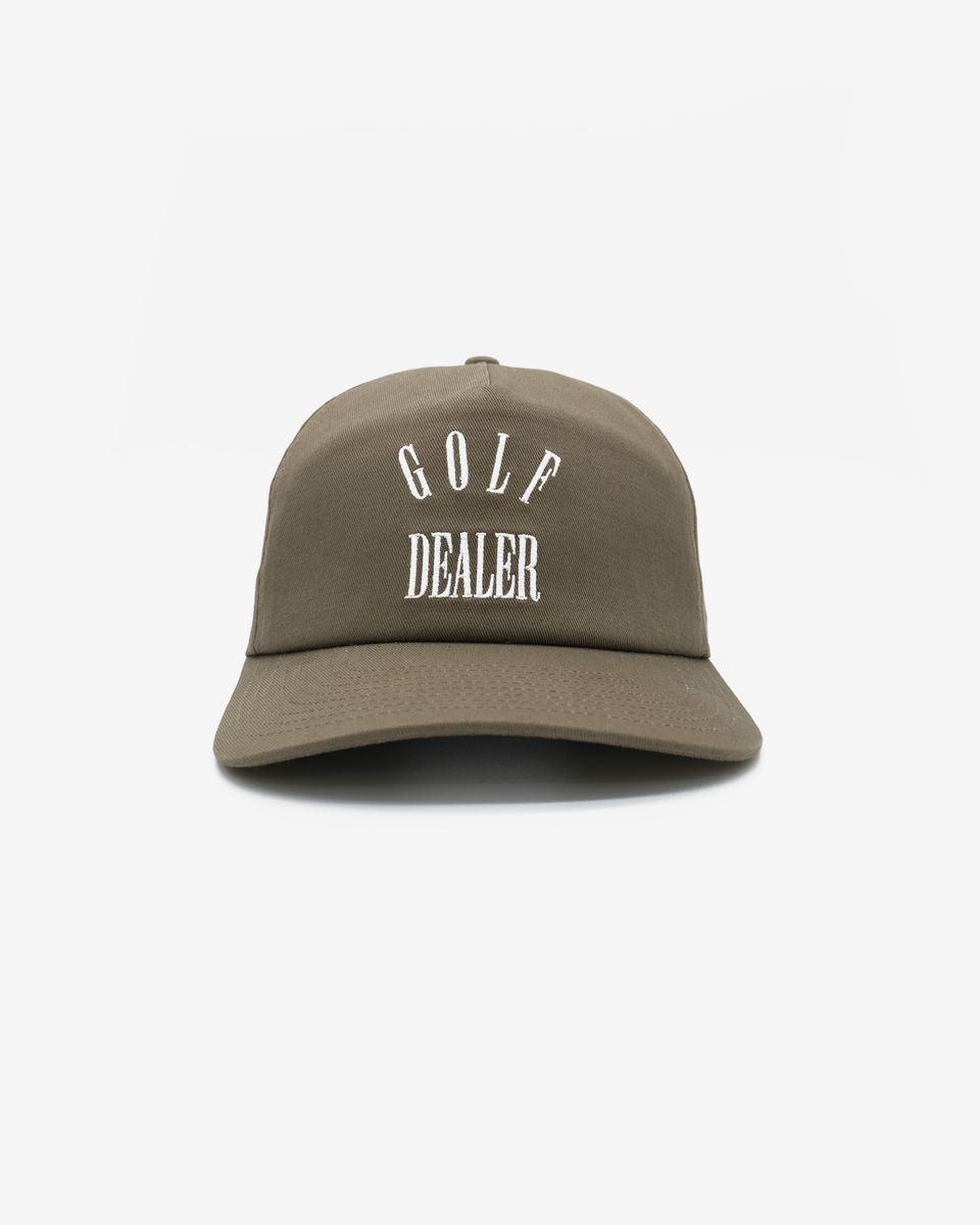 Golf Dealer Strap Back Hat - Cement