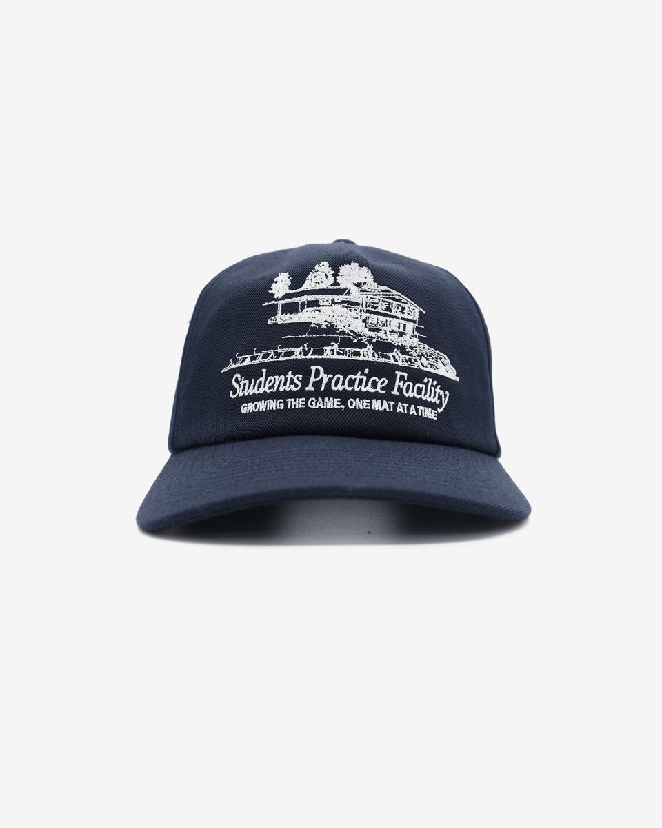 Practice Facility 5-Panel Snap Back Hat - Dark Blue