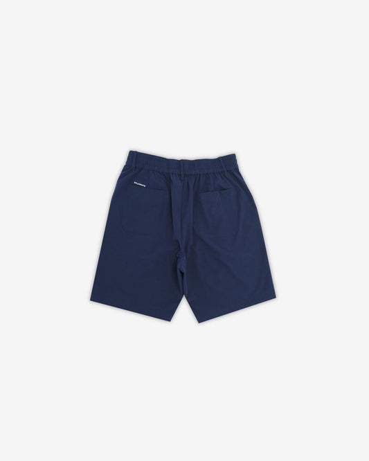 Calculus Standard Nylon Pleated Short - Midnight