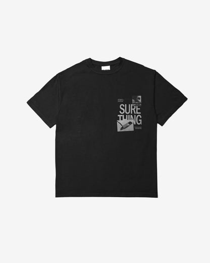 Sure Thing S/S T-shirt - Black