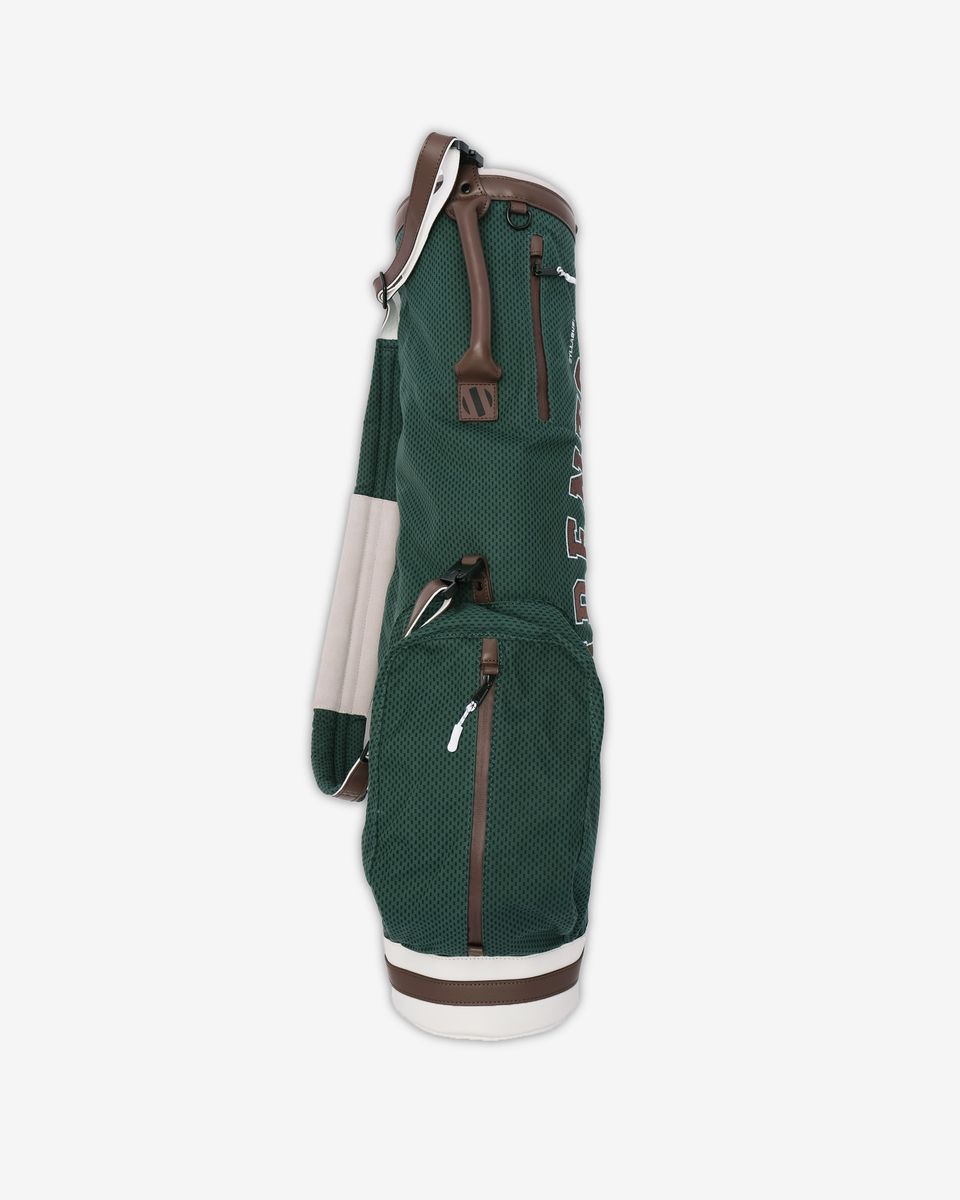 Students x Hiroki Collegiate Sunday Golf Bag - Dark Green