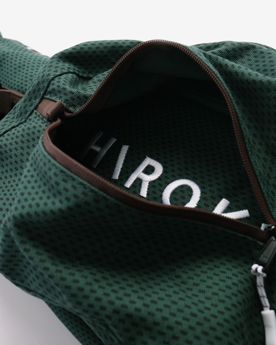 Students x Hiroki Collegiate Sunday Golf Bag - Dark Green