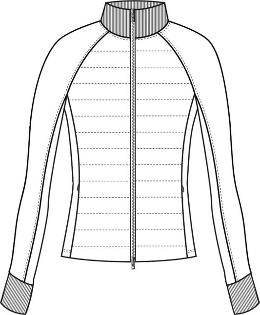 Aries Full Zip Hybrid Jacket - Arctic