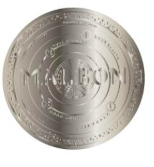 Inner Peace Ball Marker - Silver