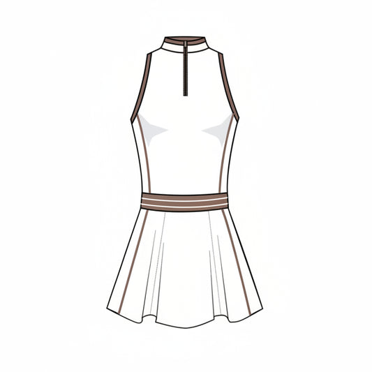 Phoenix Flare Dress - Rye