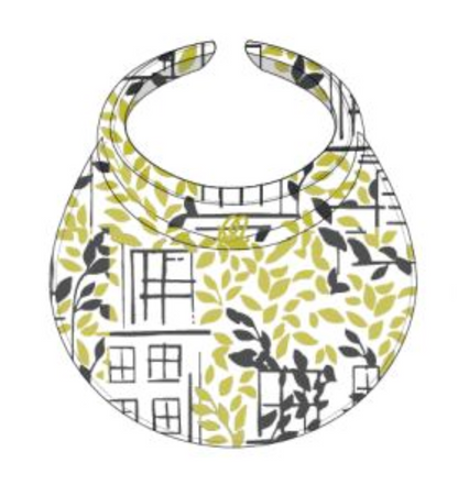 Claire City Visor - Vines Print