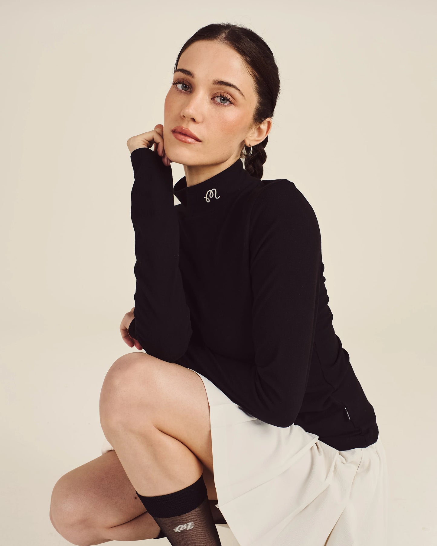 Rally Mockneck - Black