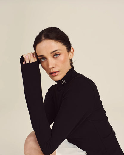 Rally Mockneck - Black
