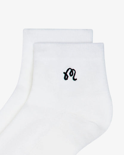 Capri Ankle Sock - White