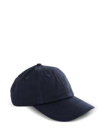 Washed Cotton Twill Dad Hat - Navy