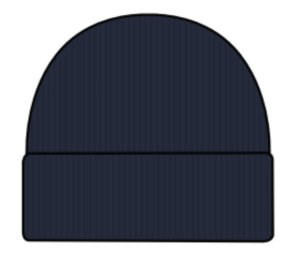 Script Beanie - Navy