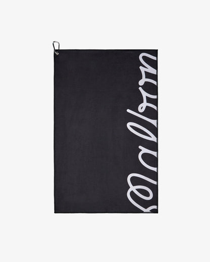 Malbon Golf Towel - Black