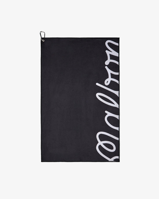 Malbon Golf Towel - Black