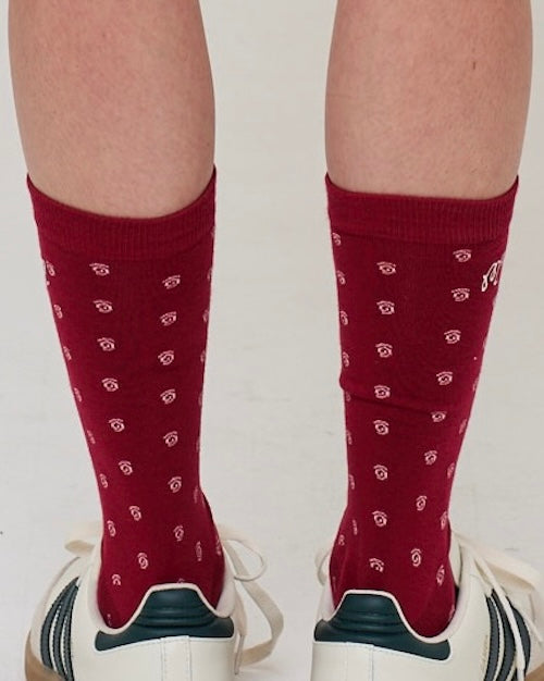 Mackenzie Dot Sock - Polka Buckets