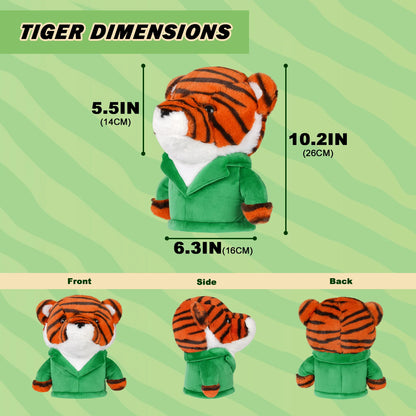 Green Tiger Driver Headcover