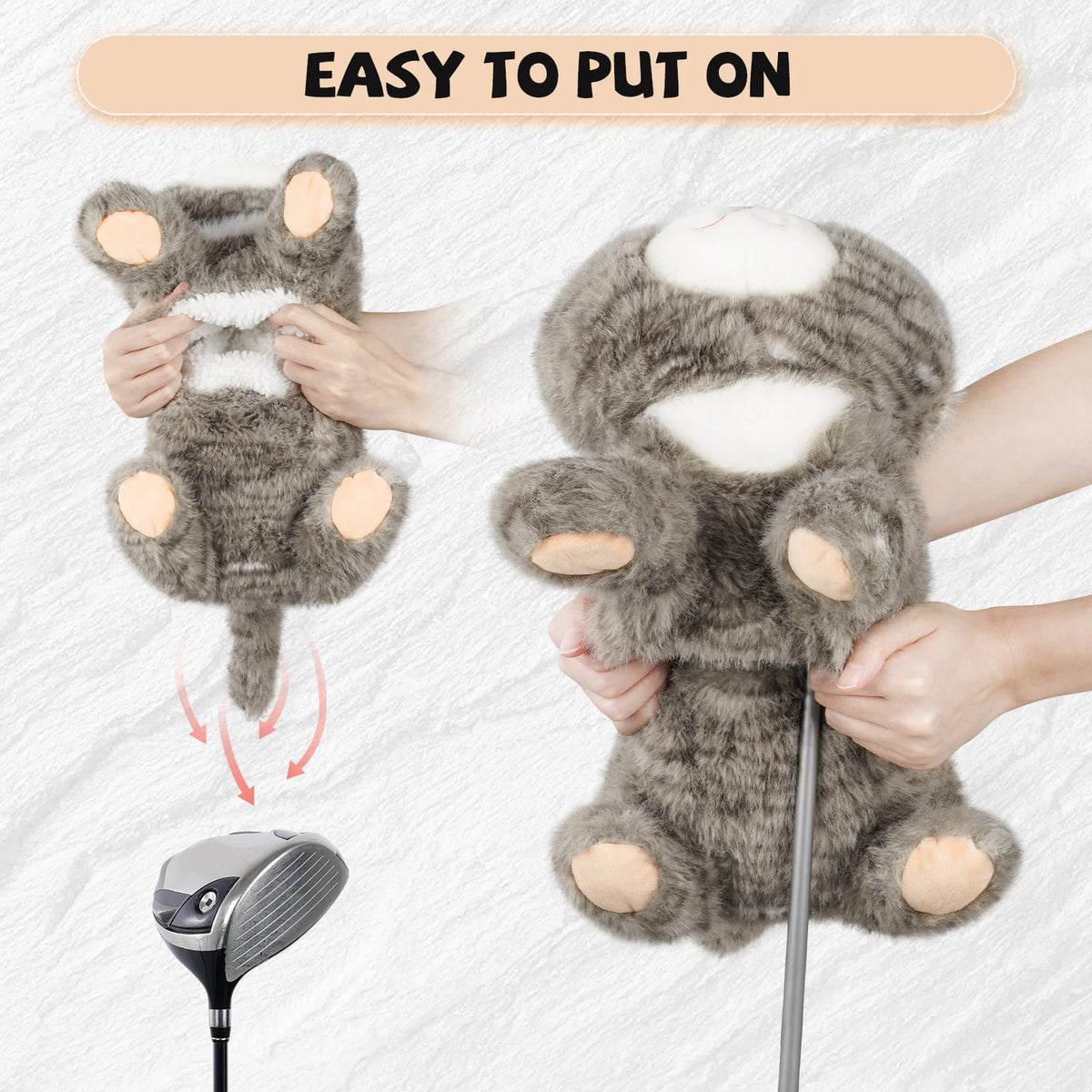 Munchkin Cat Driver Headcover