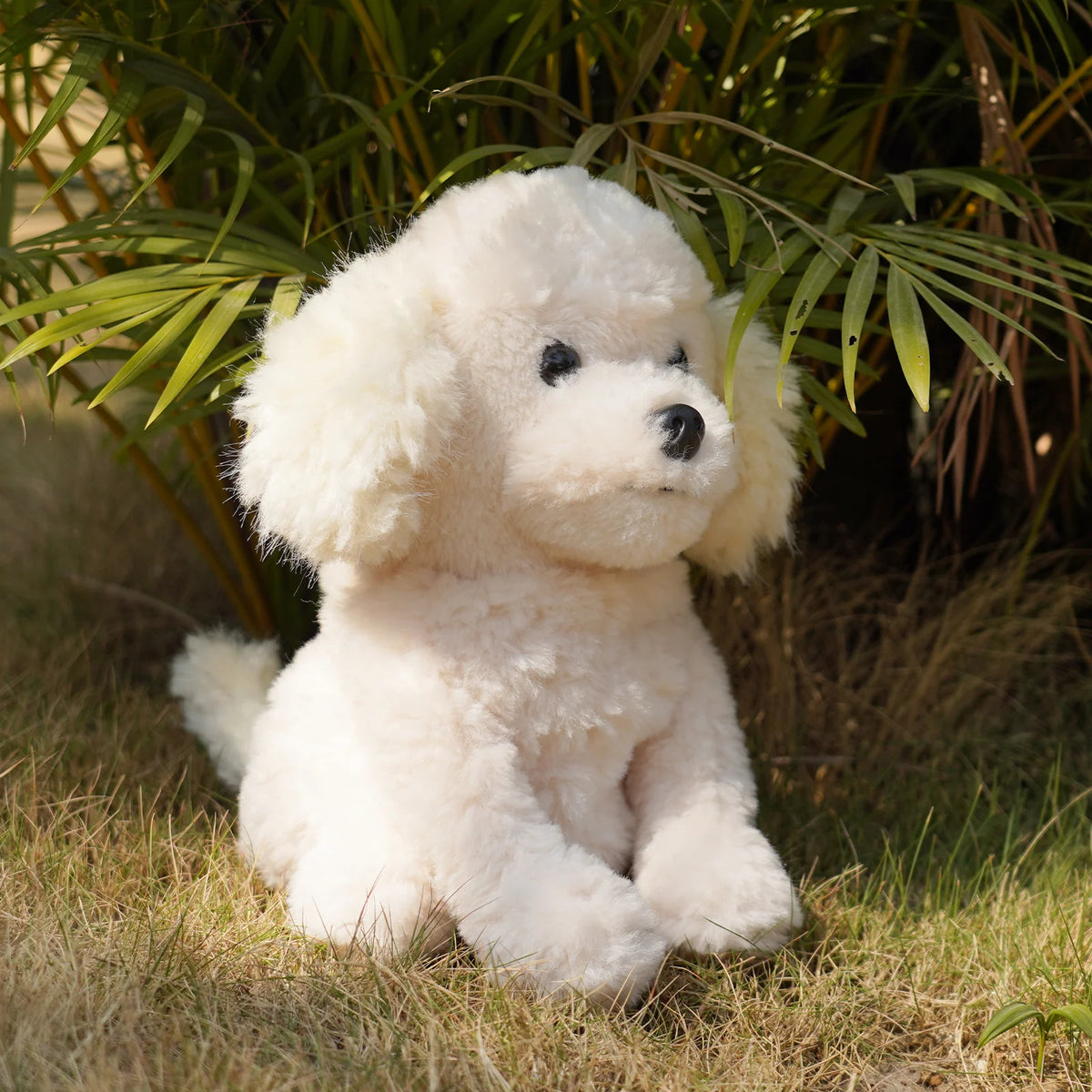 White Poodle Driver Headcover