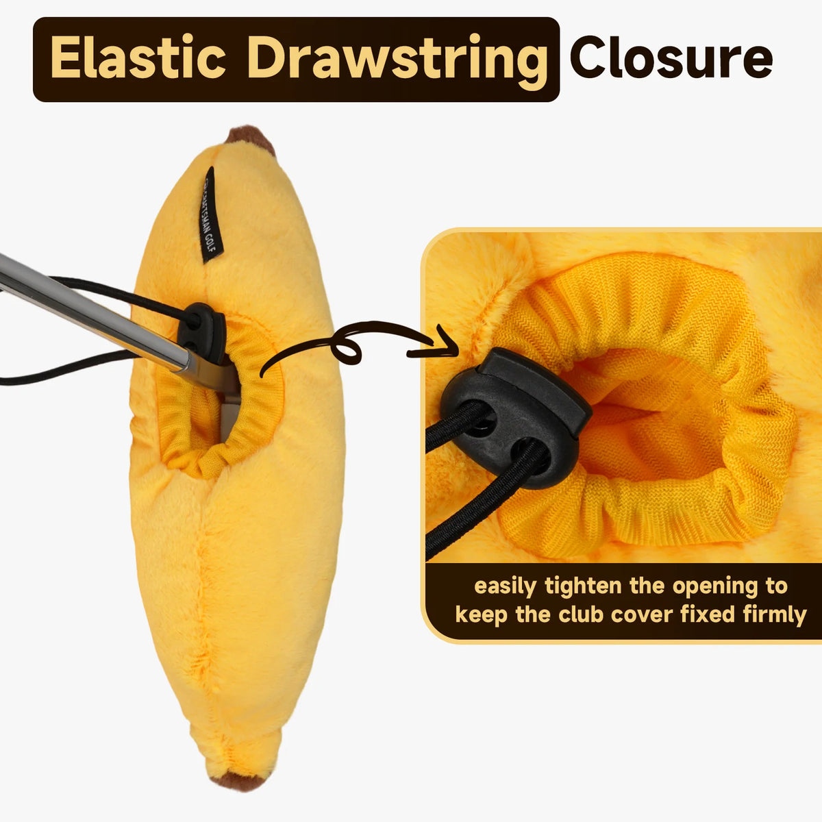 Banana Putter Headcover