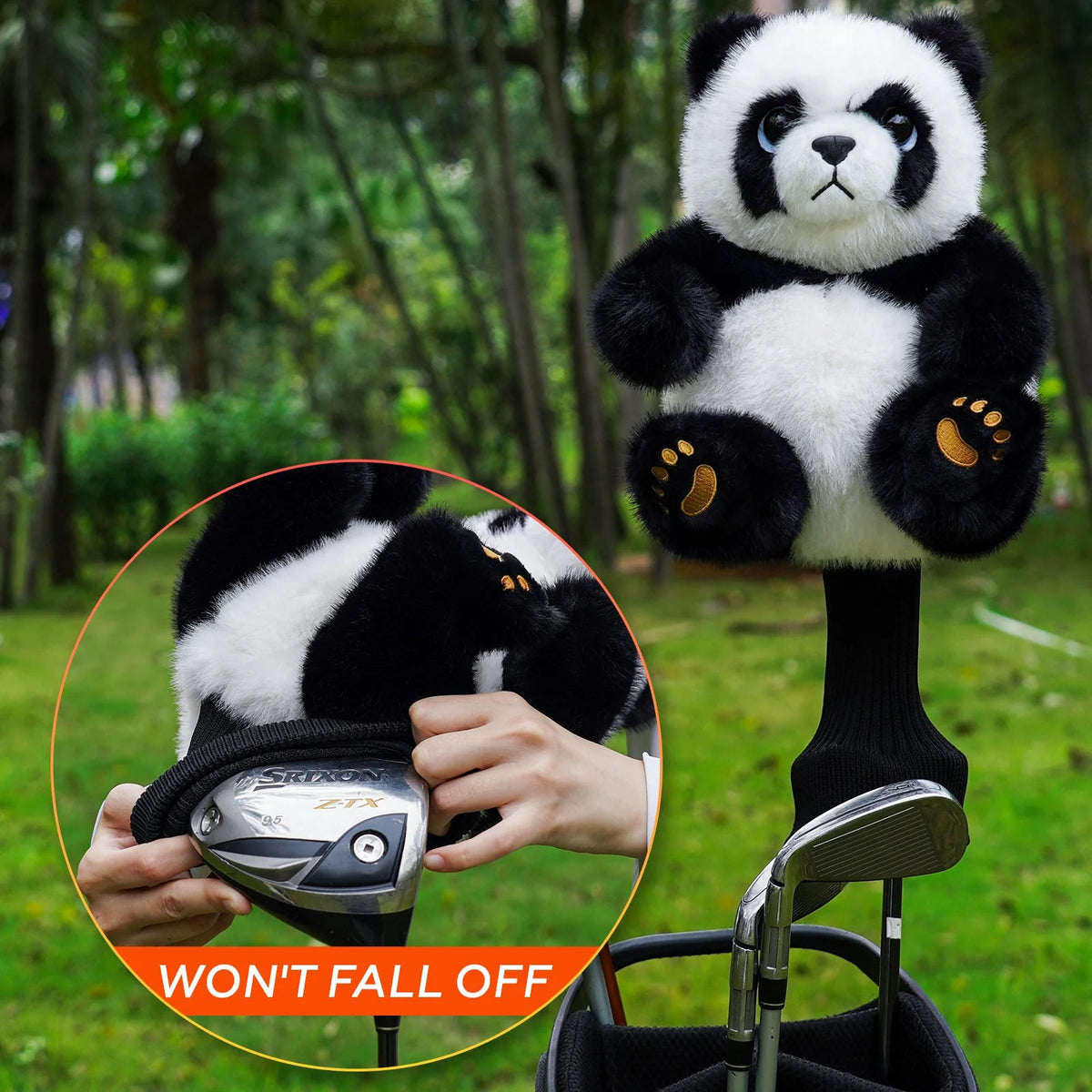 Panda Driver Headcover