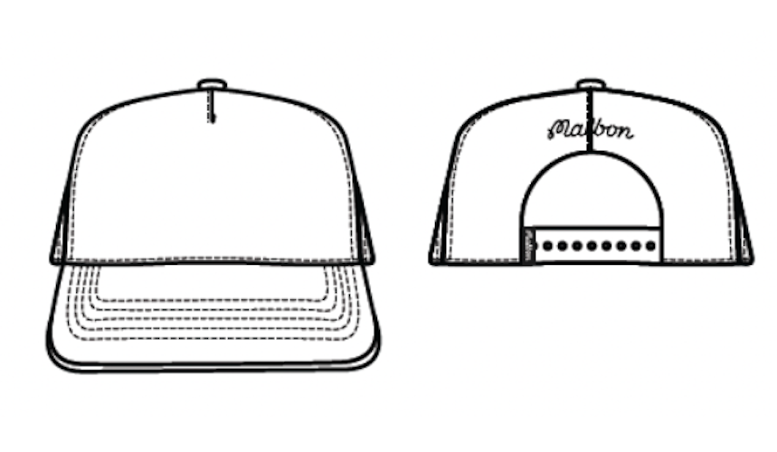 M Snapback Unbadged - White