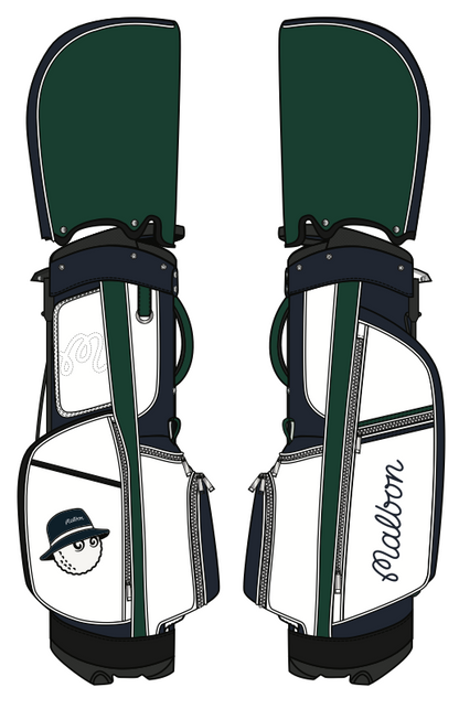 Evergreen Stand Bag - Evergreen/Navy